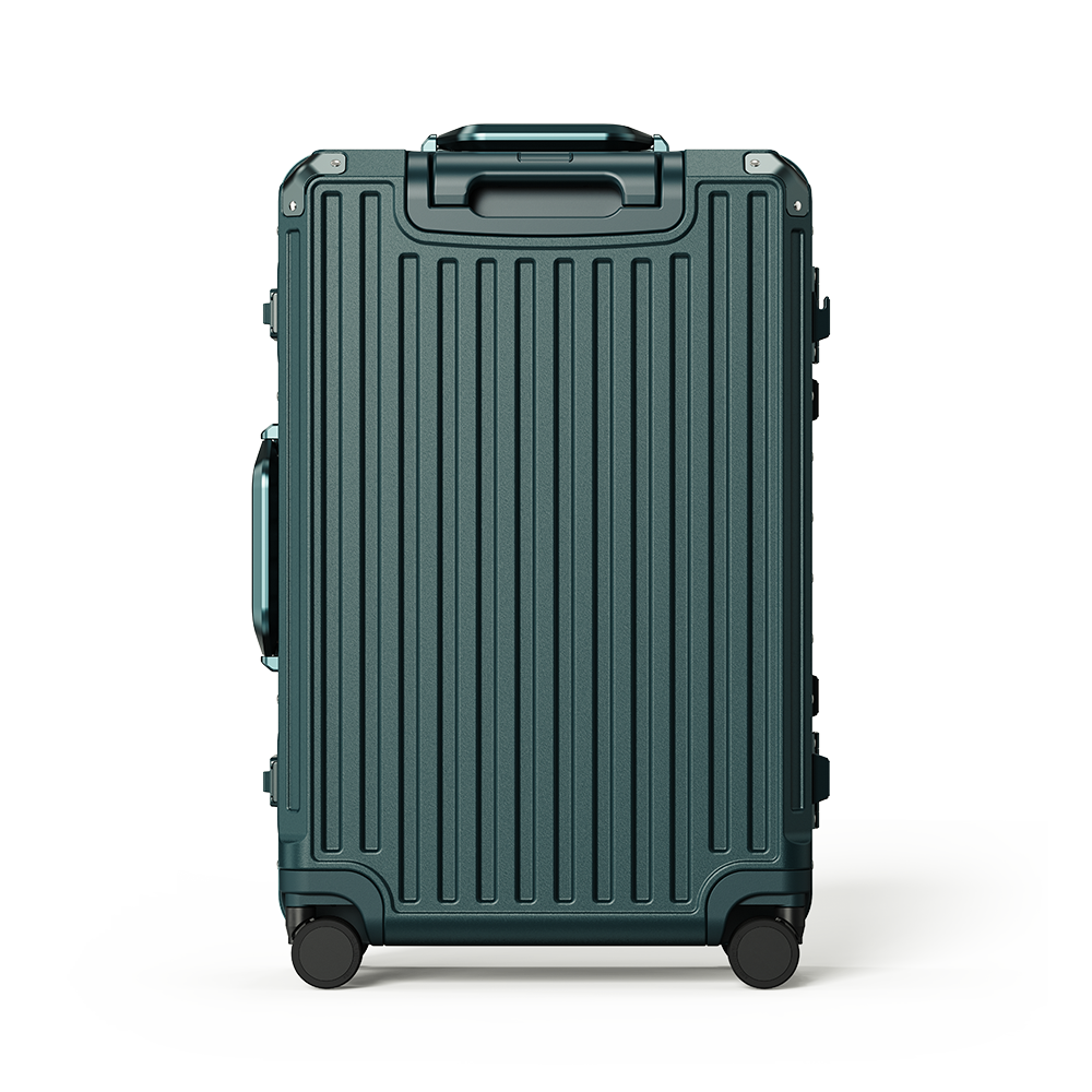 Aluminum suitcase - Olive green
