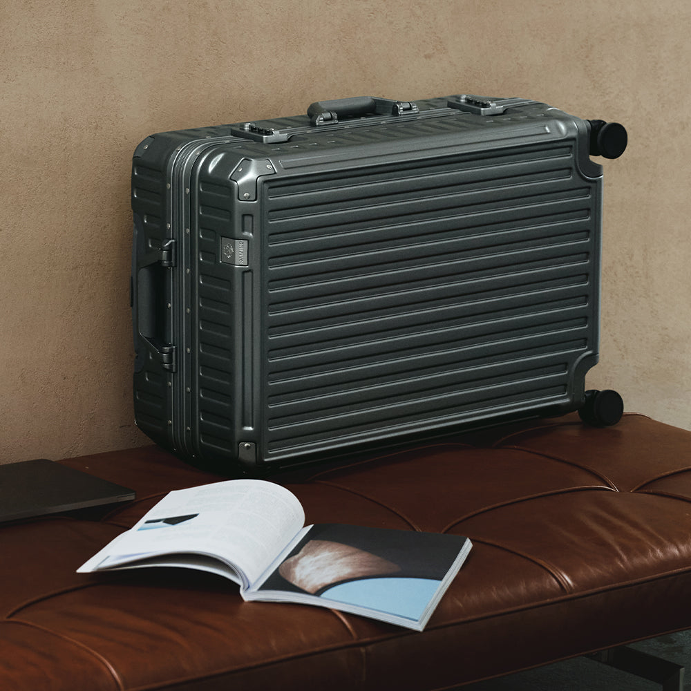 Aluminum suitcase - Green