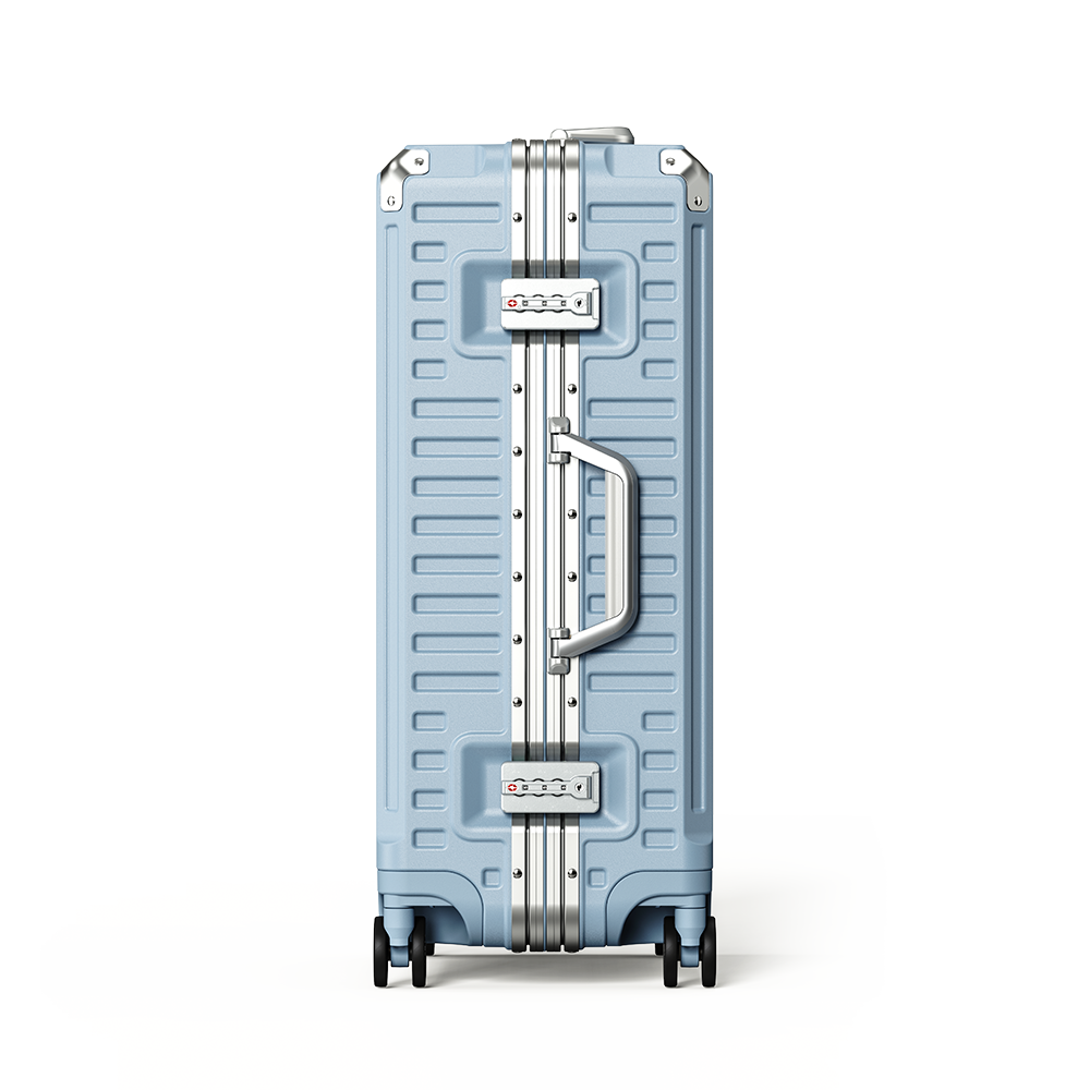 Aluminum suitcase - Blue