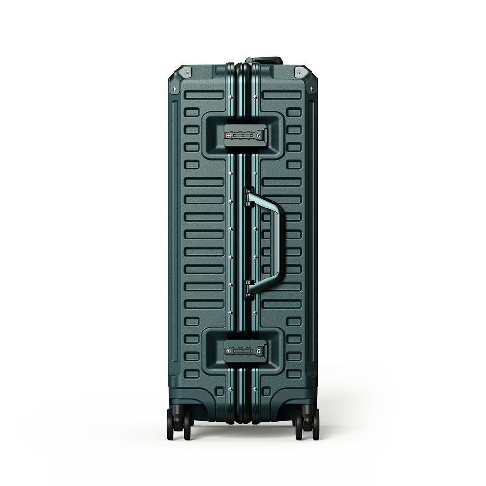 Aluminum suitcase - Olive green