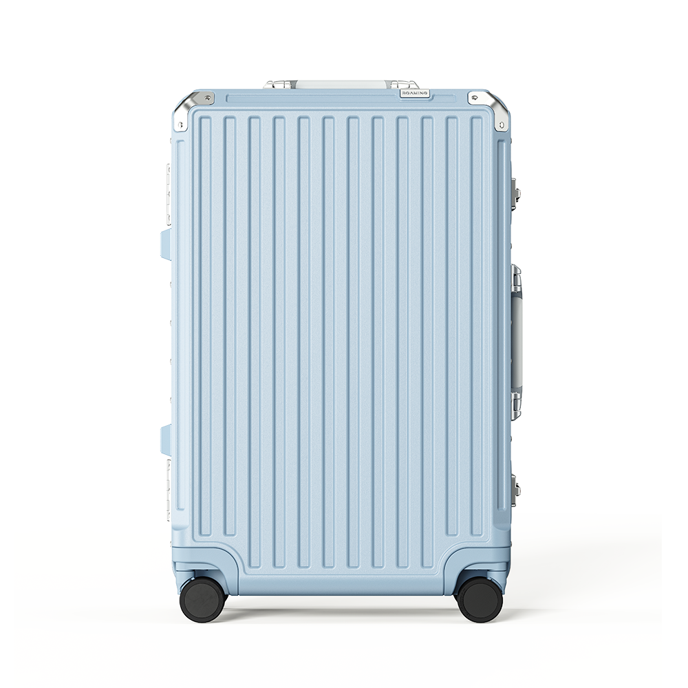 Aluminum suitcase - Blue