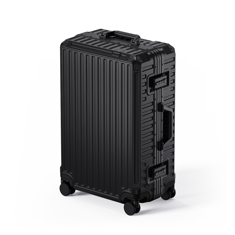 Aluminum suitcase - Black
