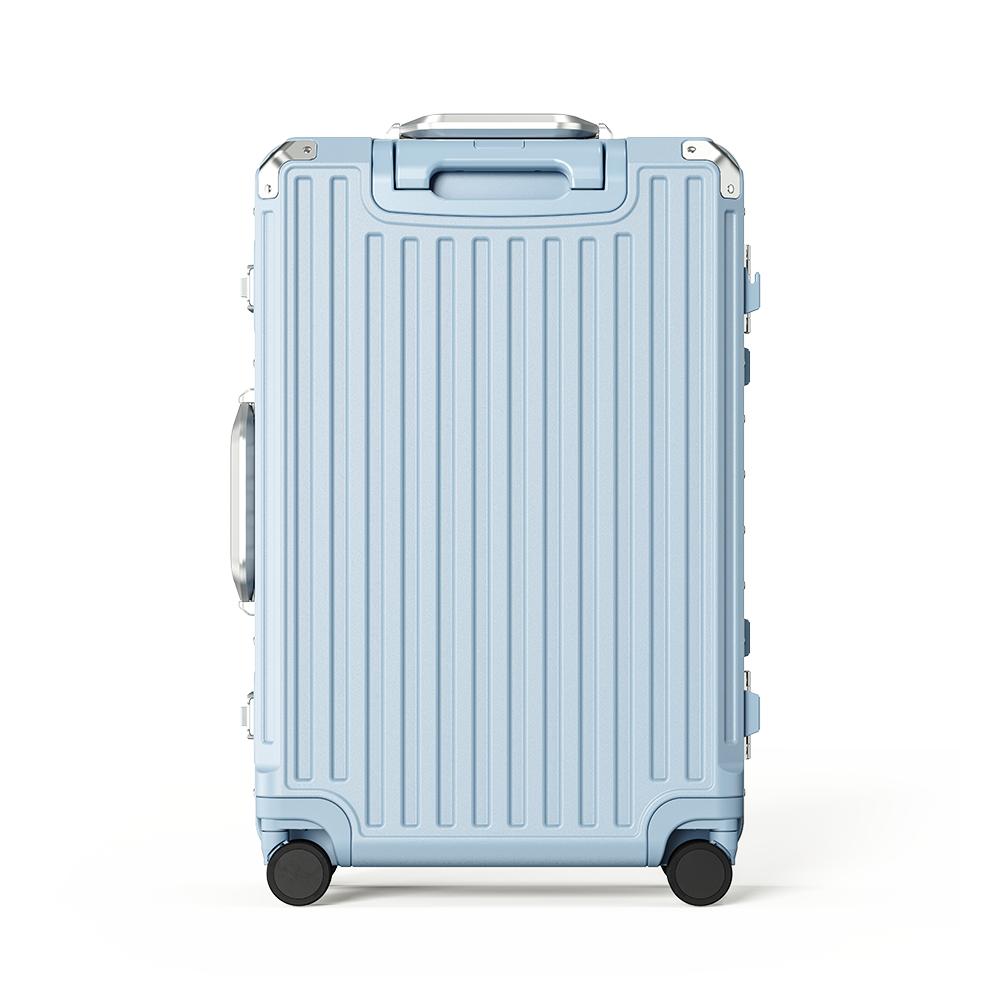 Aluminum suitcase - Blue