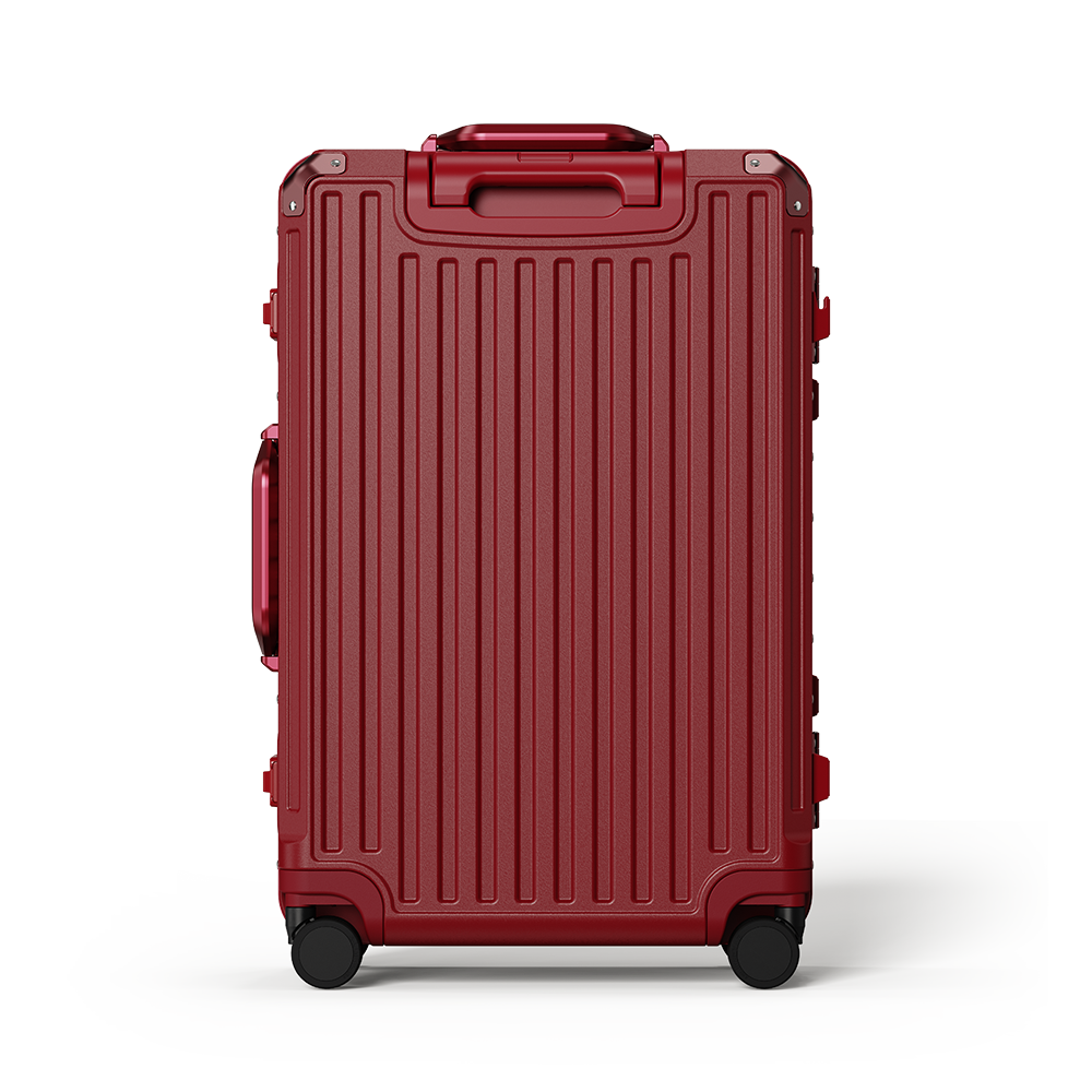 Aluminum suitcase - Red