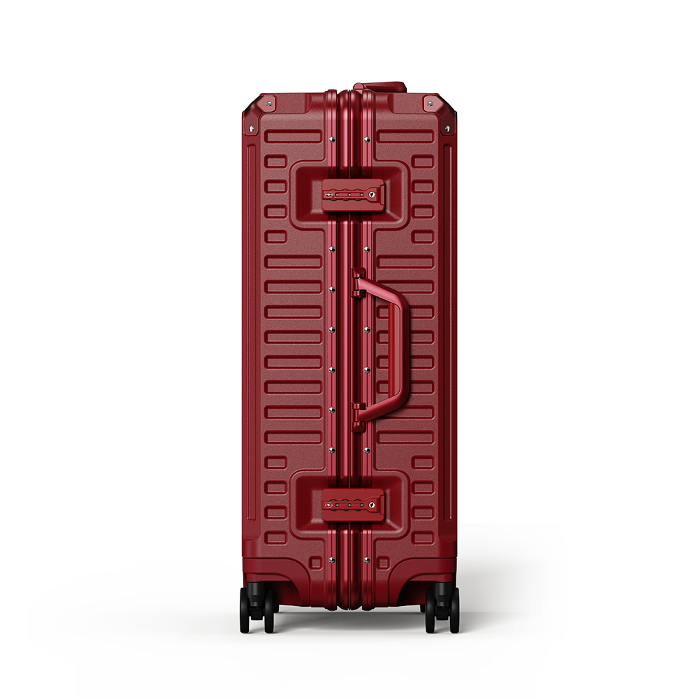 Aluminum suitcase - Red