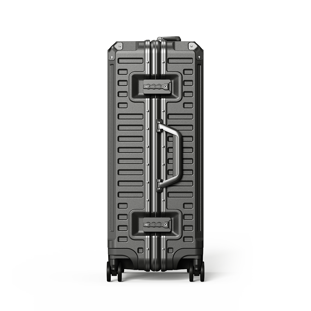 Aluminum suitcase - Gunmetal gray